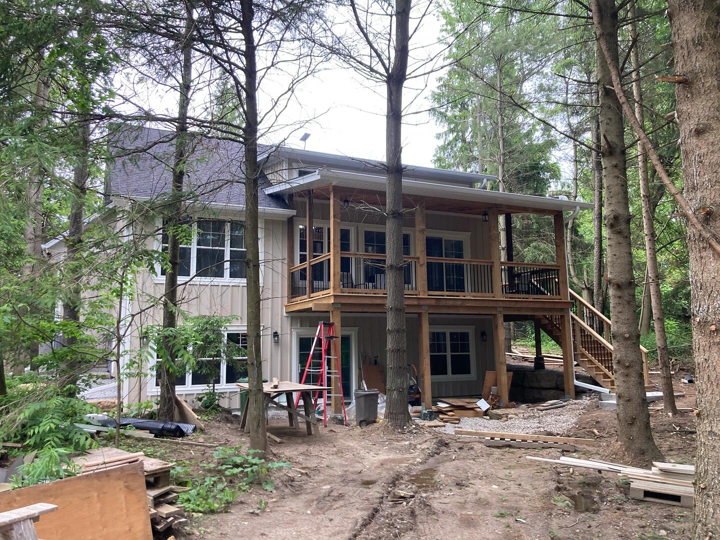 Custom deck building Wellington County
