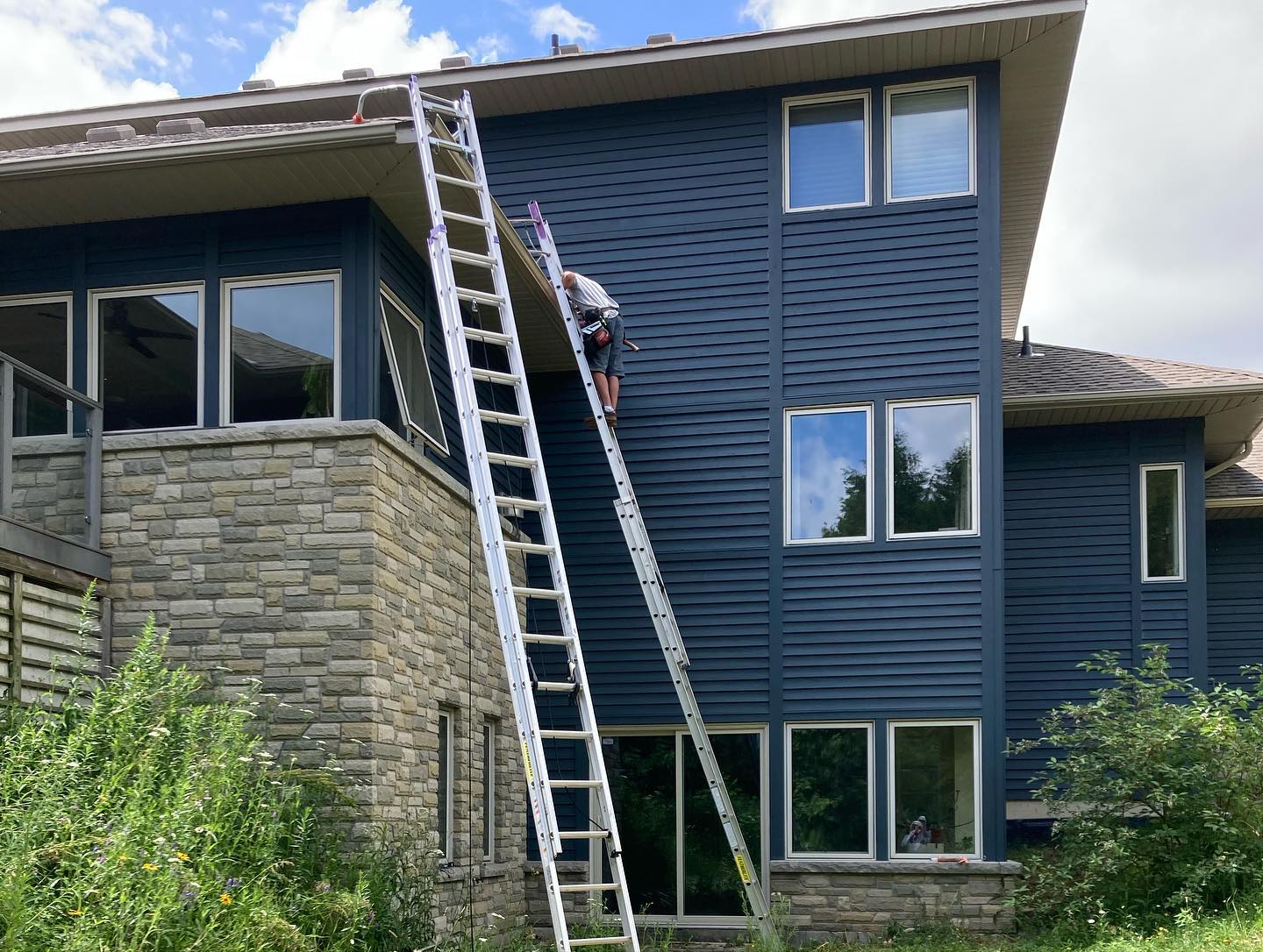 Exterior renovations