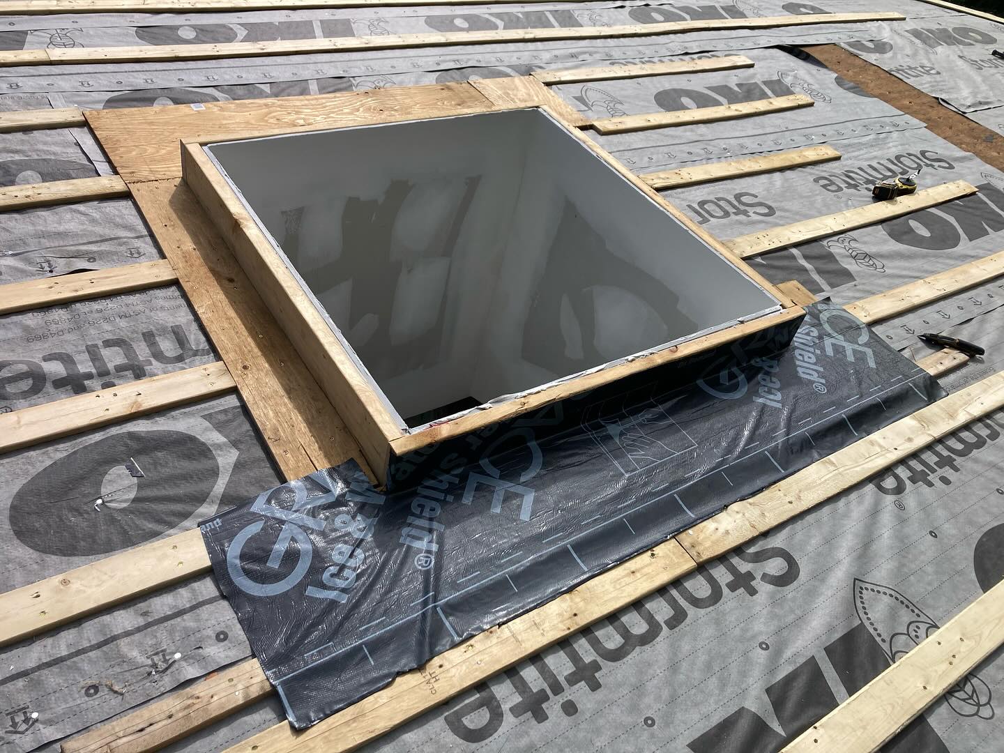 Skylight installation